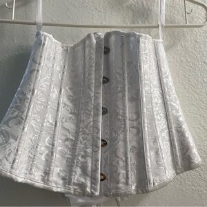 Charmian® Women's 24 Spiral Steel Boned Satin Underbust Waist